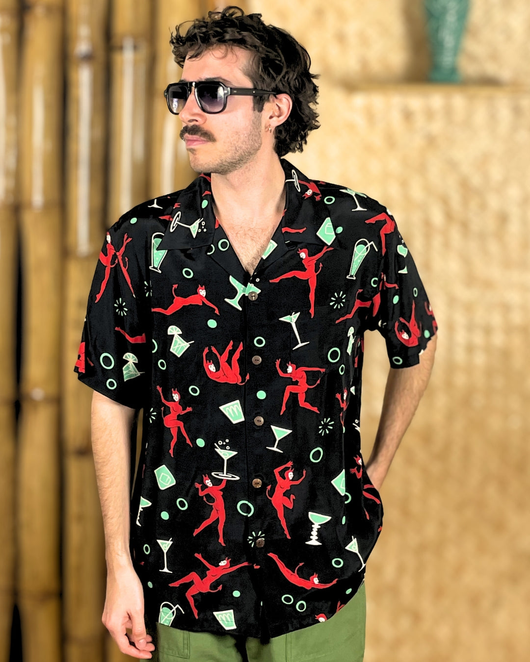 Devils & Drinks Hawaiian Shirt