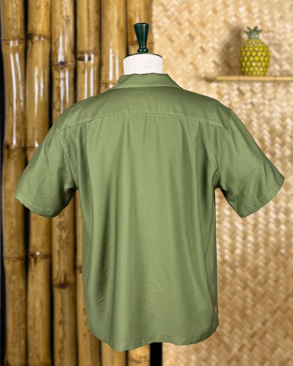 Tropical Hawaiian Shirt khaki