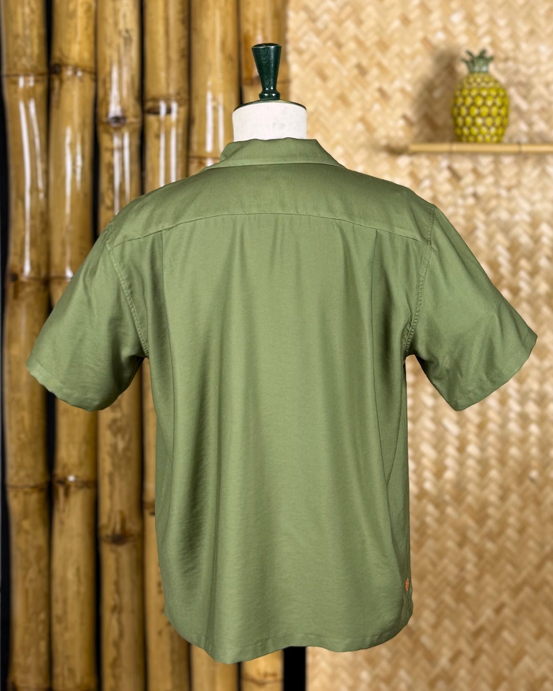 Tropical Hawaiian Shirt khaki