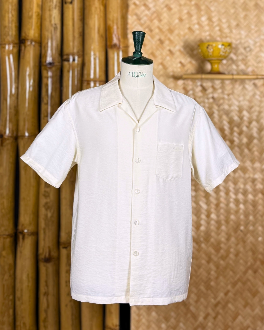 Tropical Hawaiian Shirt white