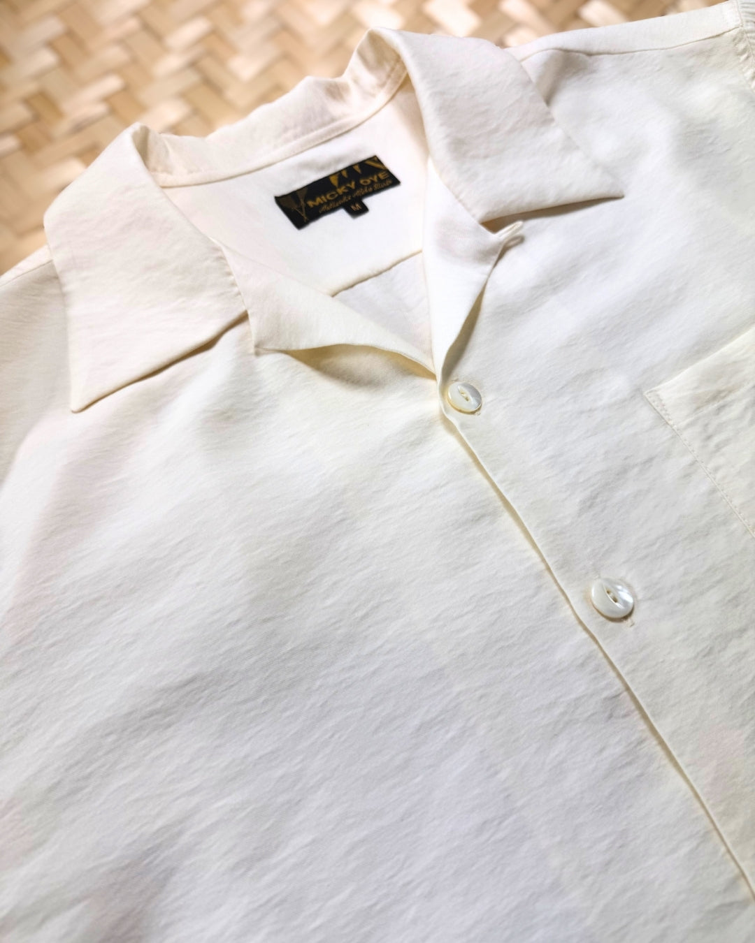 Tropical Hawaiian Shirt white