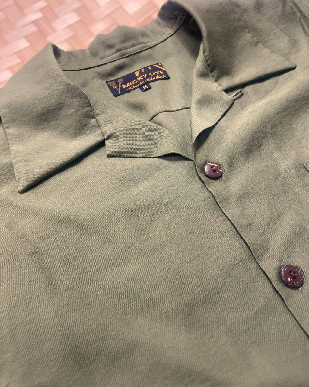 Tropical Hawaiian Shirt khaki