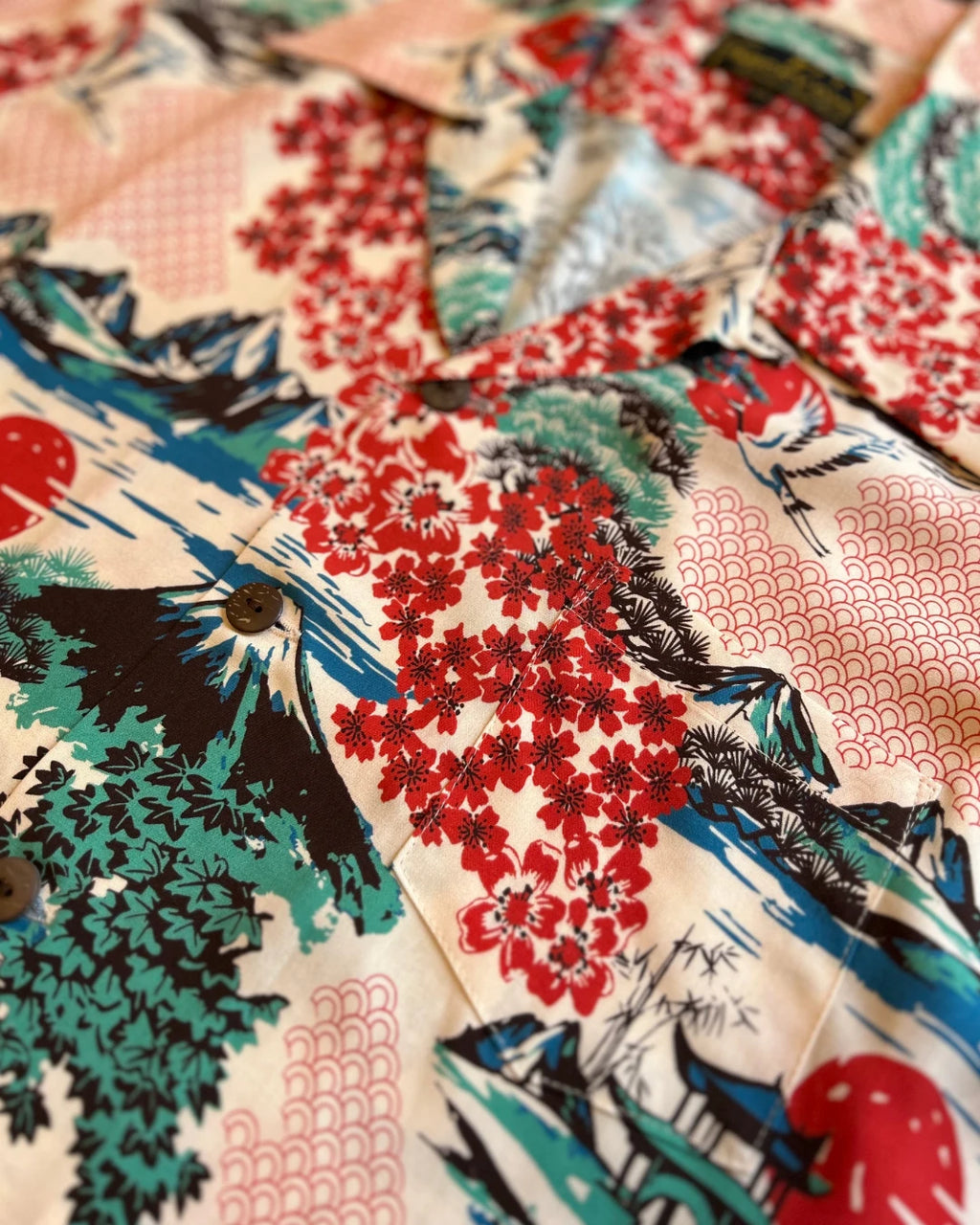 The Land of the Fujiyama Hawaiian Shirt