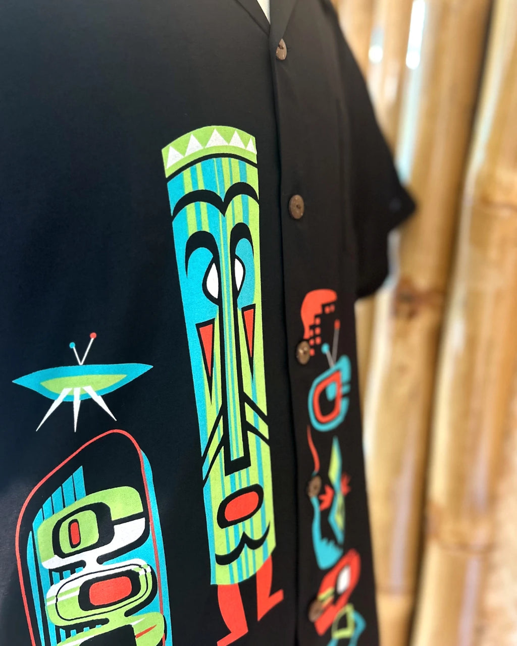 Tiki Modern Hawaiian Shirt